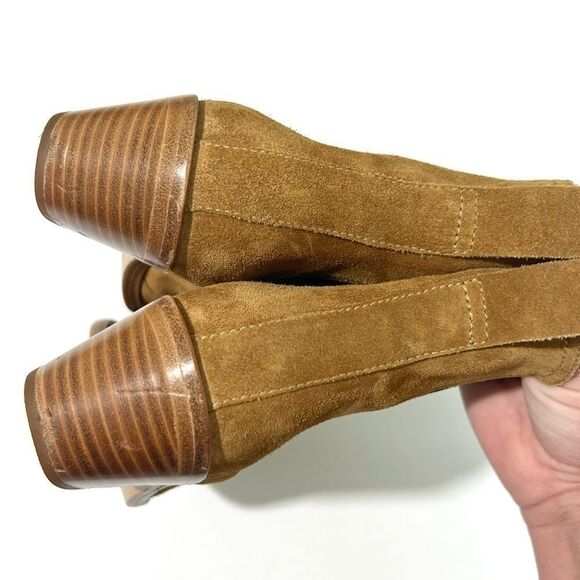 Rag & Bone Walker Banana Saffron Suede Chelsea Ankle Boots SIZE 6 - Picture 9 of 13